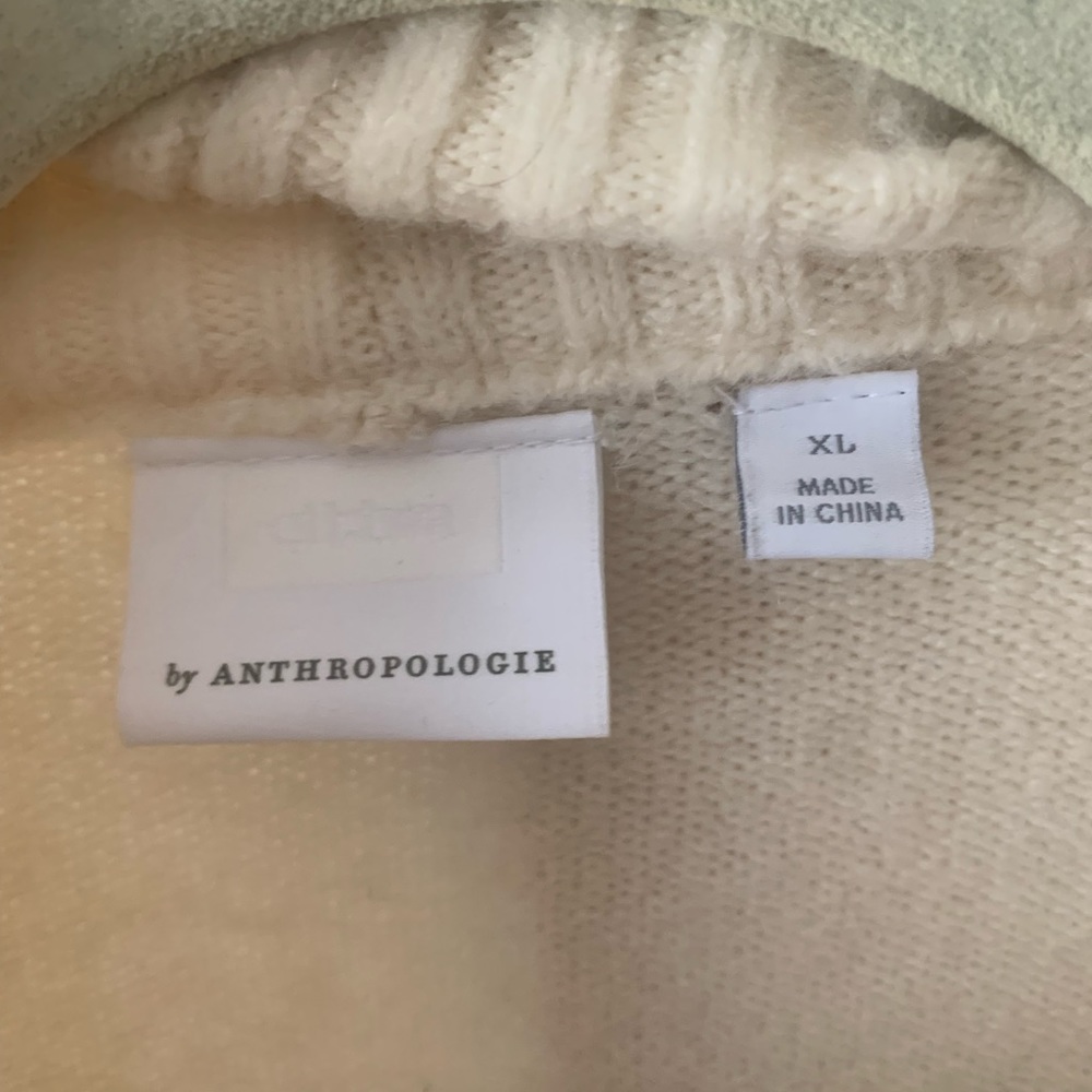 Ivory Tessa Wrap Sweater